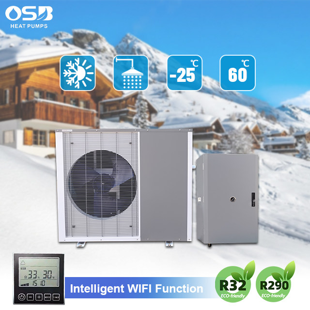 Hot Sale Full DC Inverter Wifi Smart R290 Air Source Heat Pump Water Heater